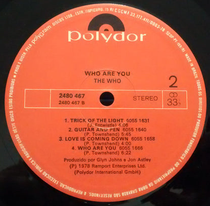 The Who - Who Are You - LP 4