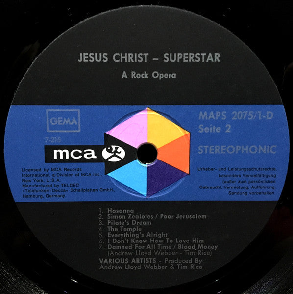 Various - Jesus Christ Superstar - LP 4