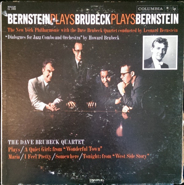The Dave Brubeck Quartet - Bernstein Plays Brubeck Plays Bernstein - VINTAGE vinyl record for sale