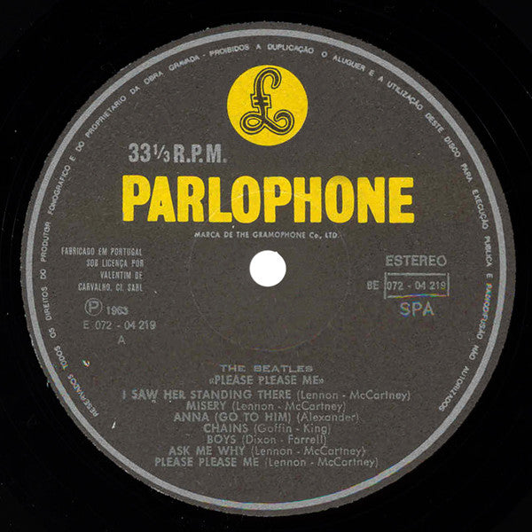 The Beatles - Please Please Me - LP 3