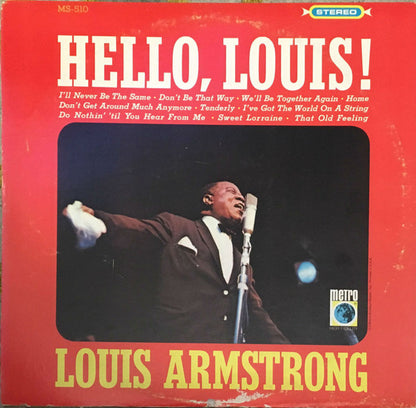 Louis Armstrong - Hello, Louis! - LP