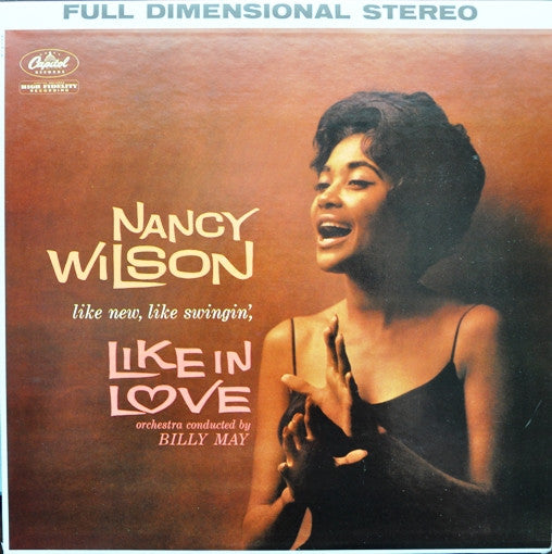 Nancy Wilson - Like In Love - VINTAGE vinyl record for sale
