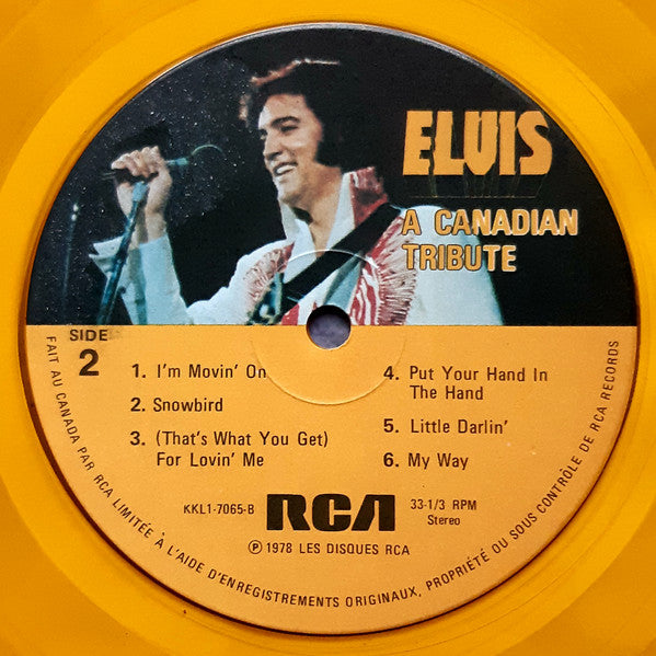 Elvis Presley - A Canadian Tribute - LP 4
