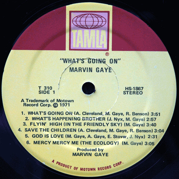 Marvin Gaye - What's Going On - LP 3