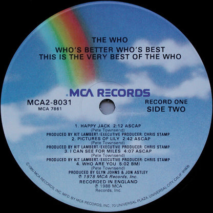 The Who - Who's Better, Who's Best - LP 4