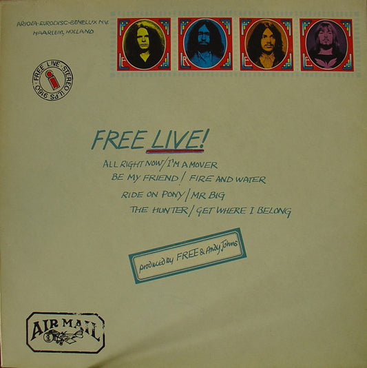 Free - Free Live - LP