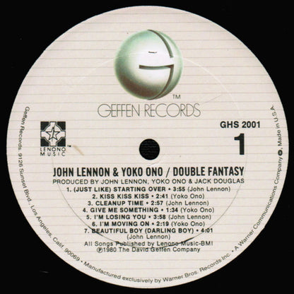 John Lennon & Yoko Ono - Double Fantasy - LP 3