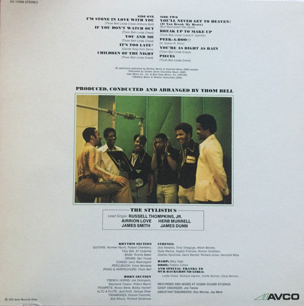 The Stylistics - Round 2 - LP 2