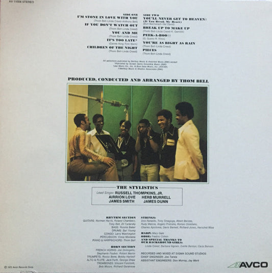 The Stylistics - Round 2 - LP 2