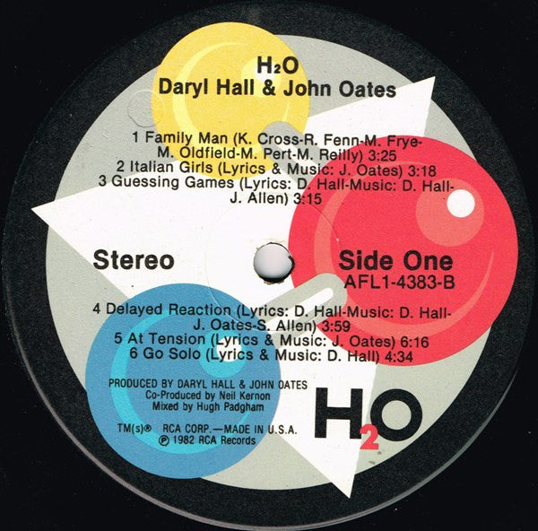 Daryl Hall + John Oates - H₂O - LP 4
