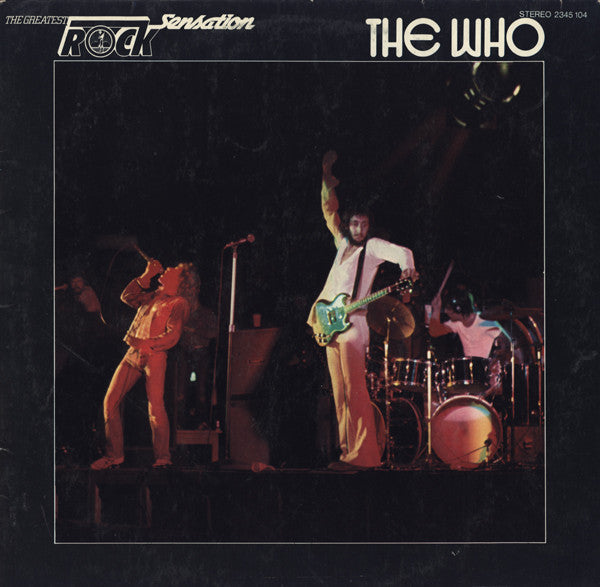 The Who - The Greatest Rock Sensation - VINTAGE vinyl record for sale