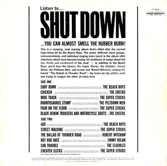 Various - Shut Down - Vinyl, LP, Compilation, Mono 2