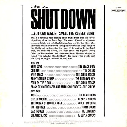 Various - Shut Down - Vinyl, LP, Compilation, Mono 2