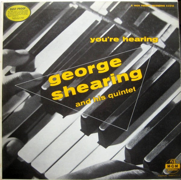 George Shearing - You're Hearing - VINTAGE vinyl record for sale
