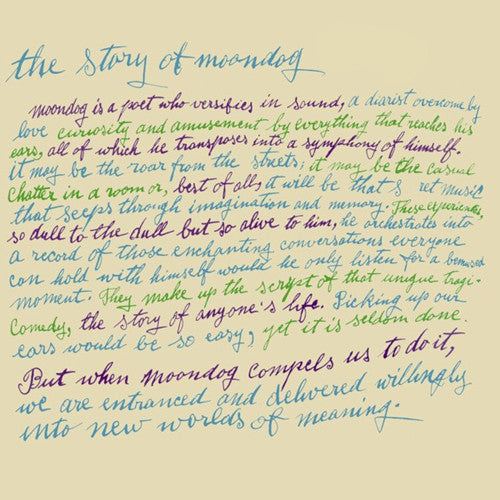 Moondog - Story Of Moondog - LP