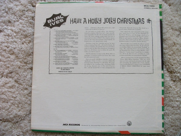 Burl Ives - Have A Holly Jolly Christmas - LP 2