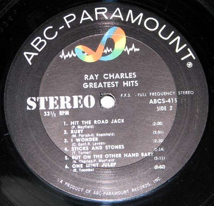 Ray Charles - Greatest Hits - Vinyl, LP, Stereo, Compilation 4