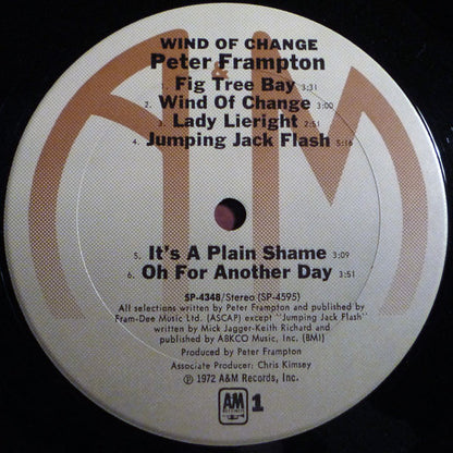 Peter Frampton - Wind Of Change - LP 3