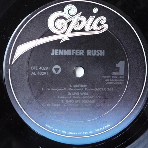 Jennifer Rush - Jennifer Rush - LP 3