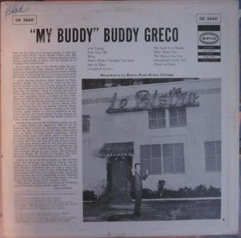 Buddy Greco - My Buddy - LP 2