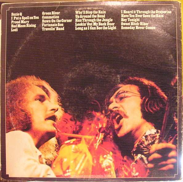 Creedence Clearwater Revival Featuring John Fogerty - Chronicle - The 20 Greatest Hits - LP 2