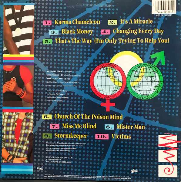 Culture Club - Colour By Numbers - LP 2