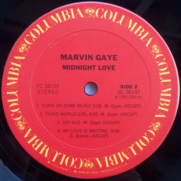 Marvin Gaye - Midnight Love - LP 4
