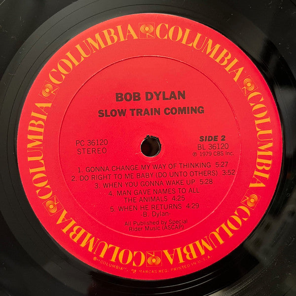 Bob Dylan - Slow Train Coming - LP 4