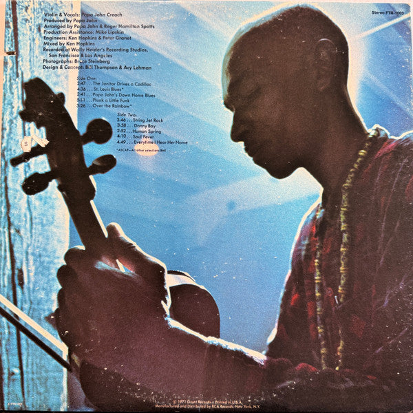 Papa John Creach - Papa John Creach - LP 4