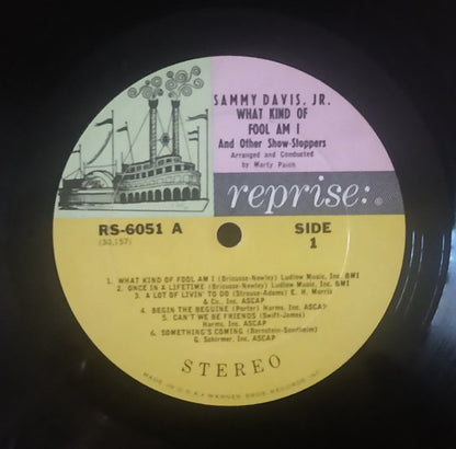 Sammy Davis Jr. - Sammy Davis Jr Sings What Kind Of Fool Am I (And Other Show-Stoppers) - LP 3