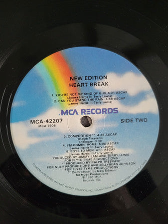New Edition - Heart Break - LP 4