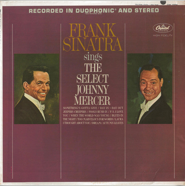 Frank Sinatra - Sings the Select Johnny Mercer - LP
