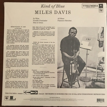 Miles Davis - Kind Of Blue - LP 2