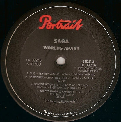 Saga - Worlds Apart - LP 4