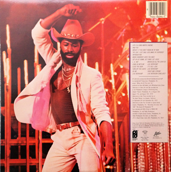 Teddy Pendergrass - Live! Coast To Coast - LP 2