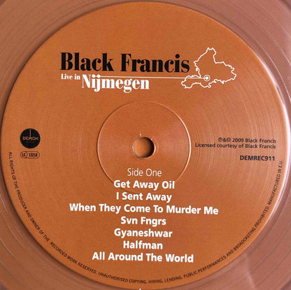 Black Francis - Live In Nijmegen - LP 3