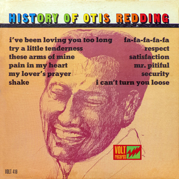 Otis Redding - History Of Otis Redding - LP
