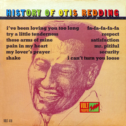 Otis Redding - History Of Otis Redding - LP
