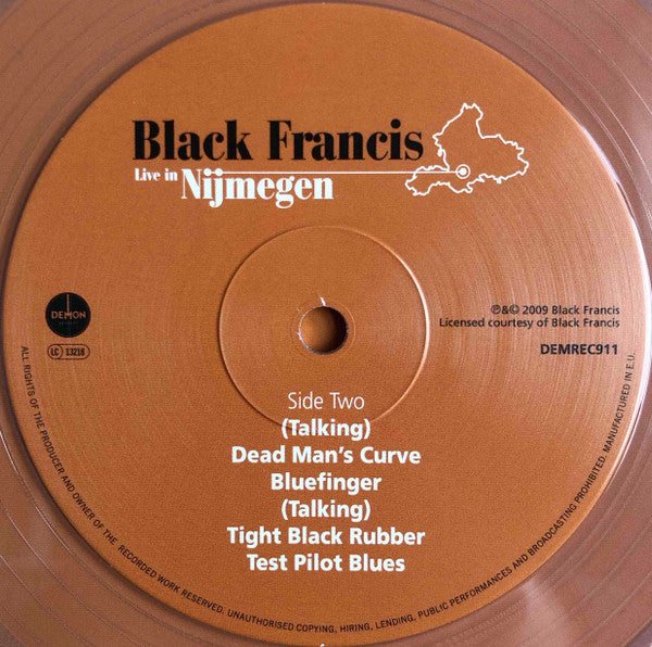 Black Francis - Live In Nijmegen - LP 4