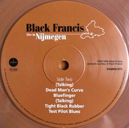 Black Francis - Live In Nijmegen - LP 4