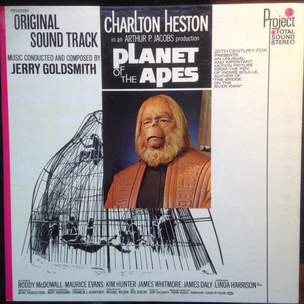 Jerry Goldsmith - Planet Of The Apes (Original Motion Picture Soundtrack) - LP