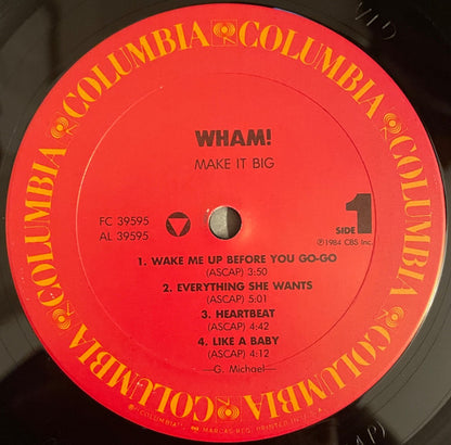 Wham! - Make It Big - LP 4