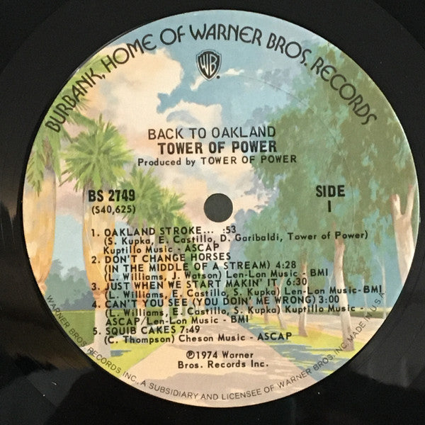 Tower Of Power - Back To Oakland - LP 3