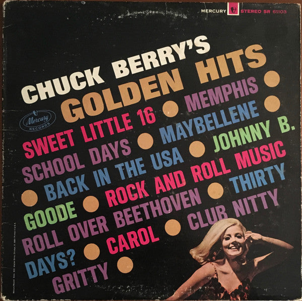 Chuck Berry - Check Berry's Golden Hits - VINTAGE vinyl record for sale