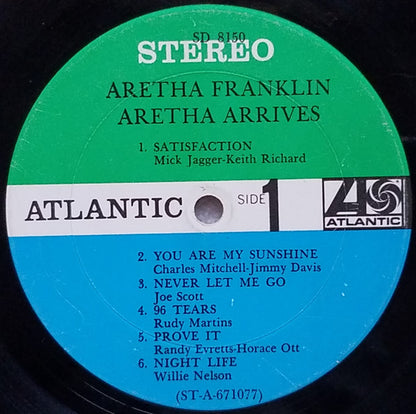 Aretha Franklin - Aretha Arrives - LP 3