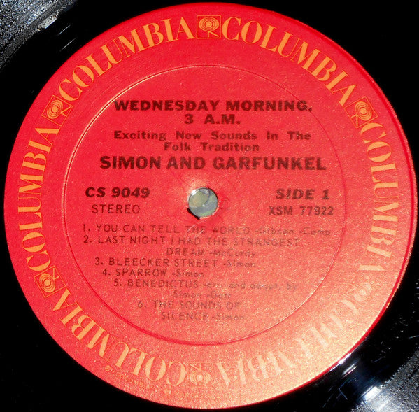 Simon & Garfunkel - Wednesday Morning, 3 A.M. - LP 3