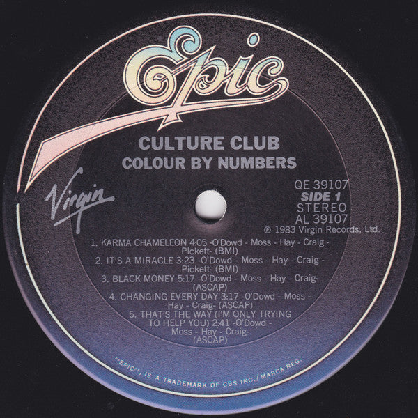Culture Club - Colour By Numbers - LP 3