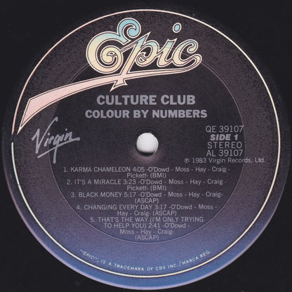 Culture Club - Colour By Numbers - LP 3
