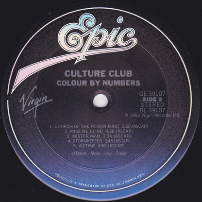 Culture Club - Colour By Numbers - LP 4
