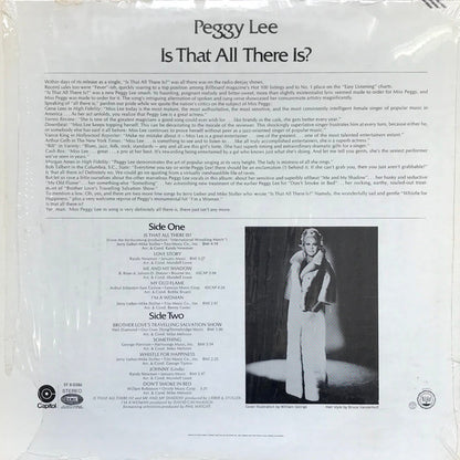 Peggy Lee - Is That All There Is? - LP 2